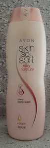 AVON SSS SILKY MOISTURE CREAMY BODY WASH WITH ARGAN 350ML - Picture 1 of 1