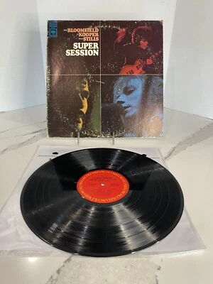 Bloomfield, Kooper & Stills-Super Session 1968 Vinyl LP Columbia CS 9701 VG/VG - Image 1 of 4