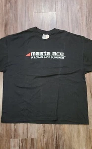 Vintage Masta Ace A long hot summer promo tee big L NAS jean grae mob deep - Picture 1 of 5