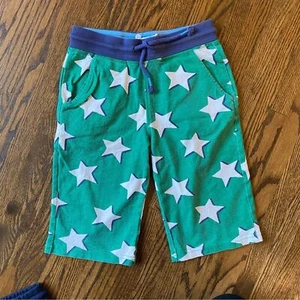 Mini boden jersey baggies in size 8 years green stars - Picture 1 of 3