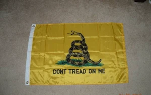 2x3 Gadsden Don't Tread on Me Flag 2'x3' House Banner grommets Super polyester - Picture 1 of 1