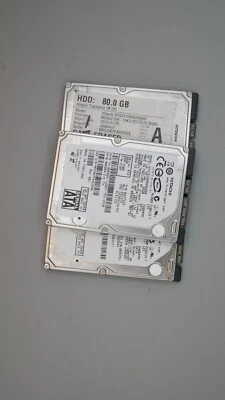 UNTESTED Hitachi mix batch HDD SATA 80GB- LOT 3 - Image 1 of 2