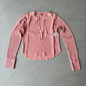 Free People FP One Colt Thermal Top/T-Shirt. Pink. XS. - Picture 1 of 5