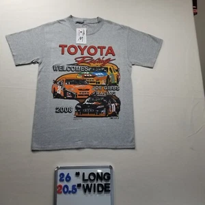 Nascar TONY STEWART Joins Joe Gibb's Racing 2008 Chase Authentics Shirt Size M - Bild 1 von 3