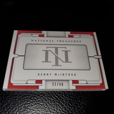 2023 National Treasures Kenny McIntosh  On Card Auto Booklet /99 SSP RC 