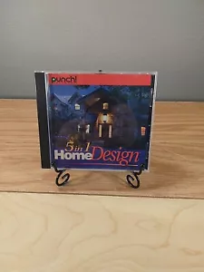 Punch! Software 5 in 1 Home Design CD Disc In Original Case, Tested! Free Ship - Picture 1 of 9