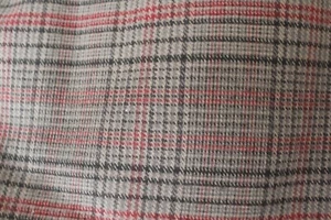 100% Cotton Brown Houndstooth Check Fabric - 3+ Yardage Lot - Bulk Sewing Fabric - Picture 1 of 2