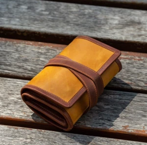 Custodia per pipa rotolo tabacco borsa per pipa per fumo borsa per pipa - Foto 1 di 5