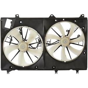 Spectra Premium Dual Radiator and Condenser Fan Assembly for Toyota Highlander
