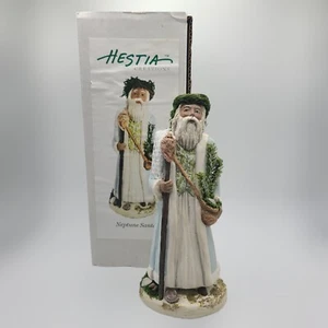 Hestia Creations NEPTUNE SANTA 8" Hand Painted Bonded Marble Dust Figure - Picture 1 of 16