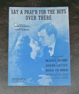 Say A Pray'r For The Boys Over There 1943 Noten Deanna Durbin - Bild 1 von 1
