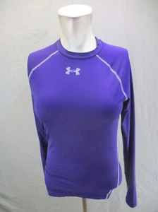 Under Armour HEAT GEAR Size M Teen Unisex Crew Neck Long Sleeve Athletic Top 836 - Picture 1 of 9