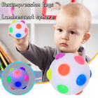 Oncing Ball jouet amusant vibre et rebondit avec lumière clignotante brillante jouet cadeau pour enfants