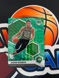 2020-21 Mosaic Aaron Nesmith Green Prizm Celtics Rookie RC 227 - Picture 1 of 2
