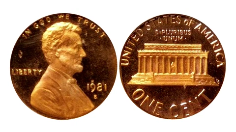 1c 1981-S Proof Lincoln Memorial Cent - ICG PR70 DCAM PERFECT Top Pop TOUGH DATE Cover