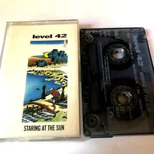 LEVEL 42 - STARING AT THE SUN - TAPE CASSETTE ALBUM - Picture 1 of 1