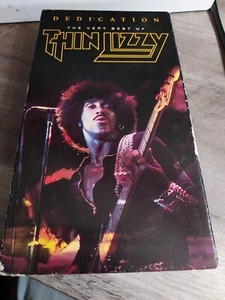 RZ DEDICATION VHS VIDEO THE VERY BEST OF THIN LIZZY - Imagen 1 de 2