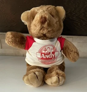 Vintage Handy Andy Plush Teddy Bear Home Improvement 40th Anniversary T Shirt - Photo 1/7