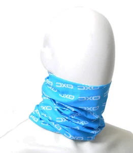 Comfy Breathable Neck Tube Scarf Warmer Face Balaclava Stretch Blue 2 Pack - Picture 1 of 4