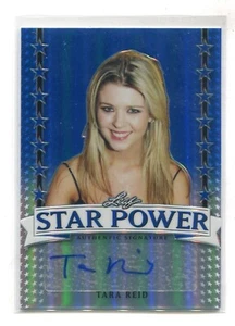 Leaf Pop Century 2016 Tara Reid Star Power azul autógrafo automático 19/25 actriz - Imagen 1 de 1