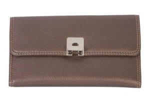 Tosca Damen Clutch Geldbörse Organizer - Metallic Braun - Bild 1 von 3