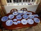 Large Spode Collection Many Plates, Dishes and Vase