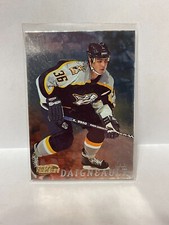 1998-99 Be A Player Press Release #76 J.J. Daigneault (RARE - Media Only)