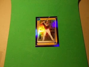 Holograma púrpura #43 Donruss Rated Rookie Ke'Bryan Hayes 2021 - Imagen 1 de 3