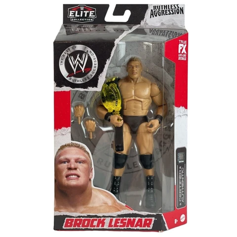 WWE Elite Ruthless Aggression Brock Lesnar Mattel 6" Inch Wrestling Figure 2022 Cover