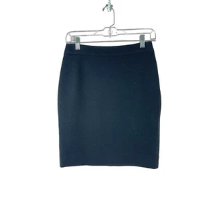 Armani Collezioni Damengröße 4 Wollmischung schwarz Karriere Bleistiftrock - Bild 1 von 4