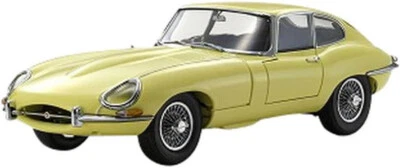 Kyosho Original 1/18 Jaguar E-Type Pale Primrose Light Yellow KS08954LY - Image 1 of 4