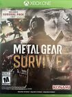 Metal Gear Survive inclut le pack de survie DLC : Xbox One