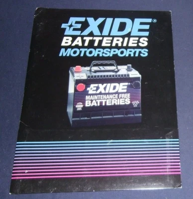1996 Jeff Burton #99 Exide Batteries Roush Racing Press Kit - Image 1 of 3