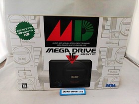 SEGA Mega Drive Mini 16 Bit Black with MEGADRIVE Classic Games and Controller