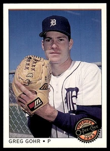 1993 O-Pee-Chee Premier Greg Gohr Detroit Tigers #17 - Picture 1 of 2