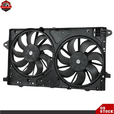 Conjunto de ventilador de refrigeración del radiador para cadillac xts 14-2020 chevrolet impala 14-2017 Foto 1 de 4