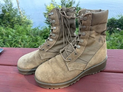 Bota de Combate Ejército Clima Caliente Coyote 3.5 EE. UU. Suela Vibram Foto 1 de 4
