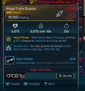 Borderlands 4 ⭐ LEVEL 50 ⭐MEGA TRIPLE BYPASS REPKITS⭐ACCELERATOR - Picture 1 of 1