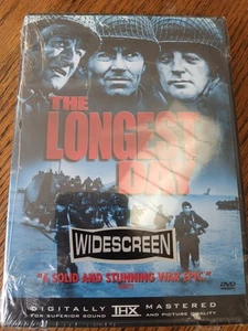 The Longest Day (DVD, 1999) John Wayne, Henry Fonda, Robert Mitchum BRAND NEW - Imagen 1 de 2