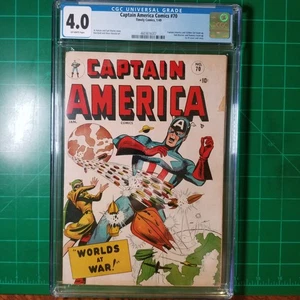 Captain America Comics #70 CGC 4.0 VG - Picture 1 of 2