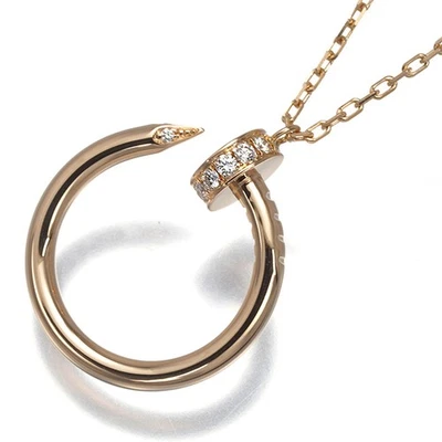 Auténtico Collar Cartier Diamante Juste un Clou Oro Rosa 750 18K  Foto 1 de 4