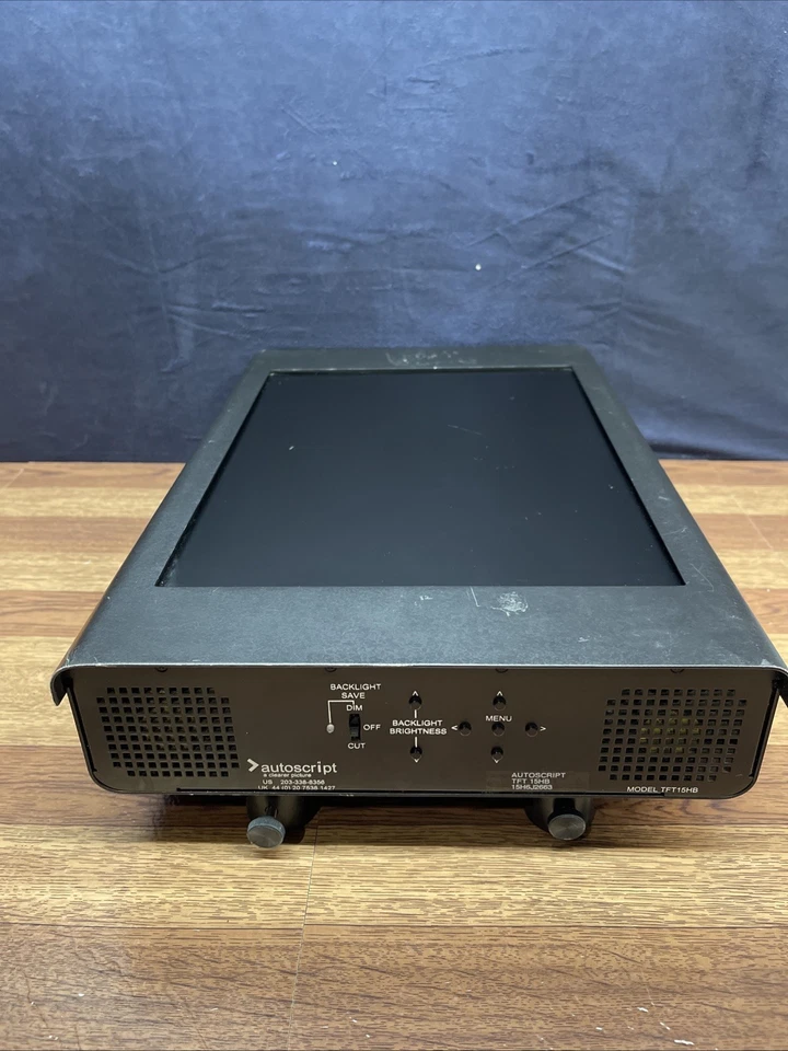 Autoscript TFT15-N-AC Teleprompter Monitor 15-Inch Display - Image 1 of 4