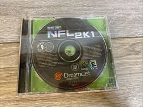 NFL 2K1 (Sega Dreamcast, 2000)  No Manual