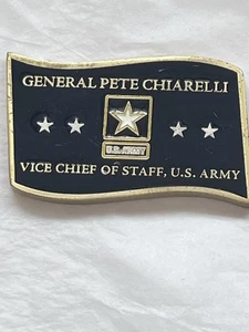 Vice Chief of Staff General Pete Chiarelli US Army Challenge Coin - Picture 1 of 9