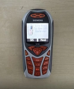 Siemens M55 Orange Gris Testé, Fonctionnement Complet, Revendeur, Garantie, - Photo 1/2