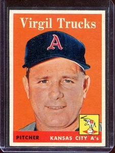 1958 Topps Baseball # 277 Virgil Trucks (NM) Near Mint - Picture 1 of 2