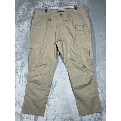 Pantalones cargo tácticos 5.11 caqui para hombre talla 38x30 utilitarios trabajo al aire libre Foto 1 de 4