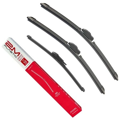 Par de limpiaparabrisas delanteros y traseros para Porsche PANAMERA 2010-2013 para todas las estaciones Foto 1 de 4