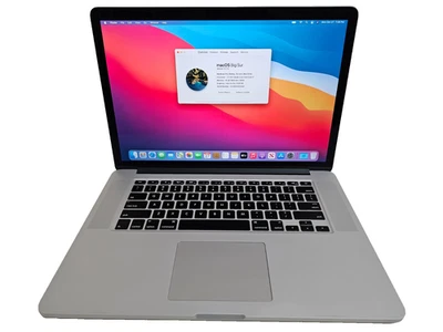 Apple MacBook Pro Laptop - 2.5 GHz i7-4870HQ 16GB 512GB 15.4" A1398 MGXC2LL/A 1 - Image 1 of 4