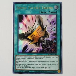 Triple Tactics Talent - MP21-EN143 - NM - Ultra Rare - 1st ed - Yugioh - Picture 1 of 2
